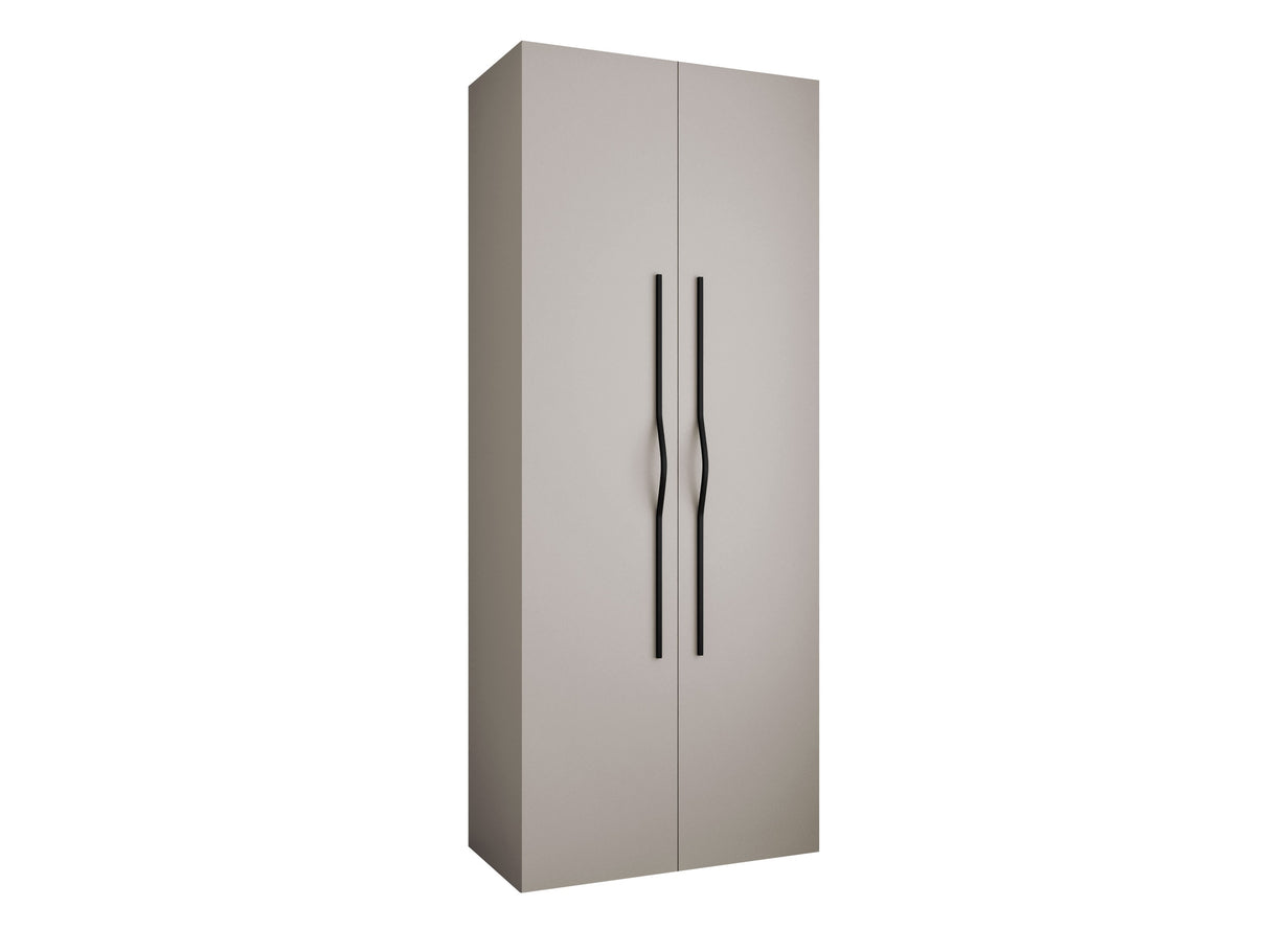 Gardróbszekrény Szafa COMO 2 100 (gł.40), Szín: Kasmír, Fogantyú színe: Fekete, Szélesség: 100 cm, Mélység: 42 cm