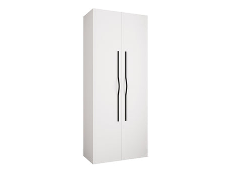 Gardróbszekrény Szafa COMO 2 100 (gł.50), Szín: Fehér, Fogantyú színe: Fekete, Szélesség: 100 cm, Mélység: 52 cm