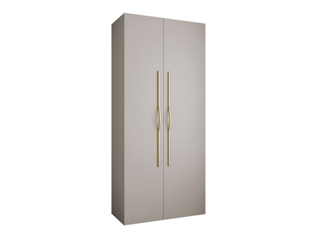 Gardróbszekrény Szafa COMO 2 110 (gł.40), Szín: Kasmír, Fogantyú színe: Aranysárga, Szélesség: 110 cm, Mélység: 42 cm