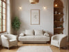 Kárpitozott bútorok Zestaw Olier (Augusto), Szín: Aura 01 4203951