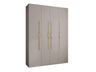 Gardróbszekrény Szafa COMO 2 170/180/190/200 (gł.40/50), Szín: Kasmír, Fogantyú színe: Aranysárga, Szélesség: 180 cm, Mélység: 42 cm