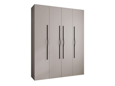 Gardróbszekrény Szafa COMO 2 170/180/190/200 (gł.40/50), Szín: Kasmír, Fogantyú színe: Fekete, Szélesség: 190 cm, Mélység: 42 cm