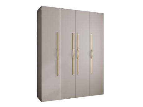 Gardróbszekrény Szafa COMO 2 170/180/190/200 (gł.40/50), Szín: Kasmír, Fogantyú színe: Aranysárga, Szélesség: 190 cm, Mélység: 42 cm