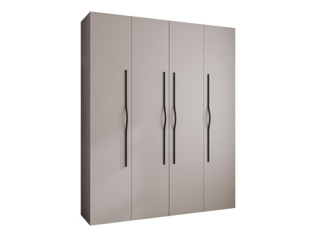 Gardróbszekrény Szafa COMO 2 170/180/190/200 (gł.40/50), Szín: Kasmír, Fogantyú színe: Fekete, Szélesség: 200 cm, Mélység: 52 cm