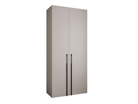 Gardróbszekrény Szafa COMO 3 100/110 (gł.40/50), Szín: Kasmír, Fogantyú színe: Fekete, Szélesség: 110 cm, Mélység: 52 cm