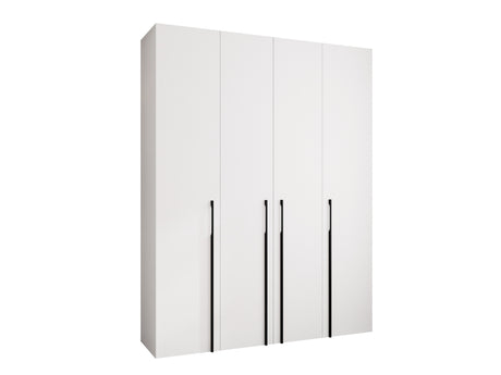 Gardróbszekrény Szafa COMO 3 170/180/190/200 (gł.40/50), Szín: Fehér, Fogantyú színe: Fekete, Szélesség: 190 cm, Mélység: 52 cm