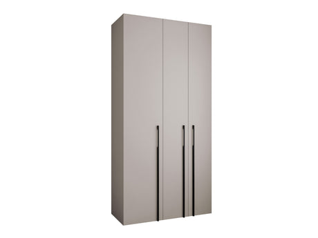 Gardróbszekrény Szafa COMO 3 120/130/140/150/160 (gł.40/50), Szín: Kasmír, Fogantyú színe: Fekete, Szélesség: 120 cm, Mélység: 52 cm, Fiókok: Igen