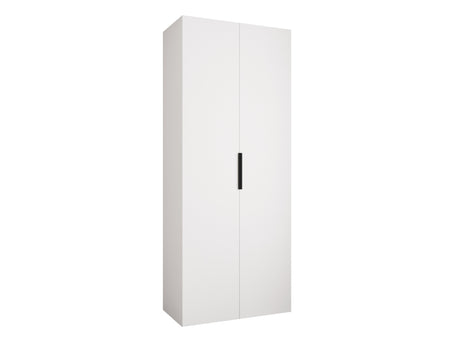 Gardróbszekrény Szafa COMO 4 100/110 (gł.40/50), Szín: Fehér, Fogantyú színe: Fekete, Fiókok: Nem, Szélesség: 100 cm, Mélység: 42 cm