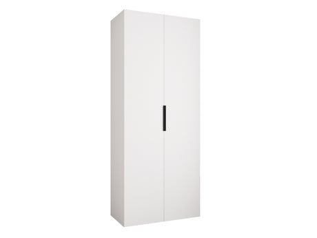 Gardróbszekrény Szafa COMO 4 100/110 (gł.40/50), Szín: Fehér, Fogantyú színe: Fekete, Fiókok: Nem, Szélesség: 100 cm, Mélység: 52 cm