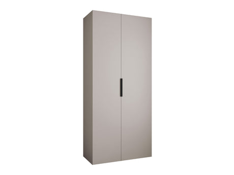 Gardróbszekrény Szafa COMO 4 100/110 (gł.40/50), Szín: Kasmír, Fogantyú színe: Fekete, Fiókok: Igen, Szélesség: 110 cm, Mélység: 42 cm