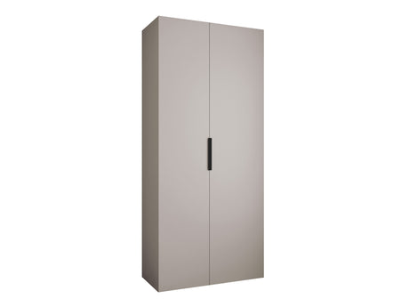 Gardróbszekrény Szafa COMO 4 100/110 (gł.40/50), Szín: Kasmír, Fogantyú színe: Fekete, Fiókok: Igen, Szélesség: 110 cm, Mélység: 52 cm