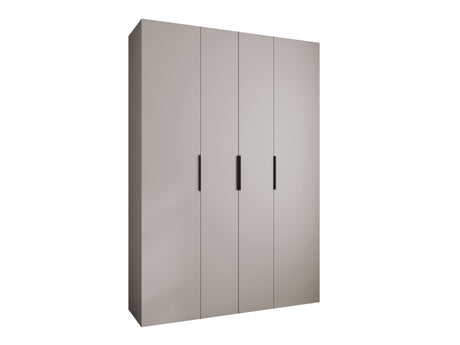 Gardróbszekrény Szafa COMO 4 170/180/190/200 (gł.40/50), Szín: Kasmír, Fogantyú színe: Fekete, Fiókok: Nem, Szélesség: 170 cm, Mélység: 42 cm