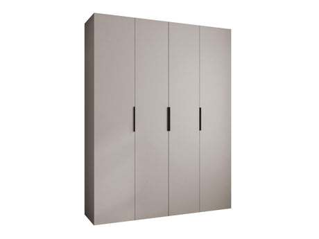 Gardróbszekrény Szafa COMO 4 170/180/190/200 (gł.40/50), Szín: Kasmír, Fogantyú színe: Fekete, Fiókok: Nem, Szélesség: 190 cm, Mélység: 42 cm