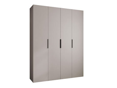 Gardróbszekrény Szafa COMO 4 170/180/190/200 (gł.40/50), Szín: Kasmír, Fogantyú színe: Fekete, Fiókok: Nem, Szélesség: 190 cm, Mélység: 52 cm