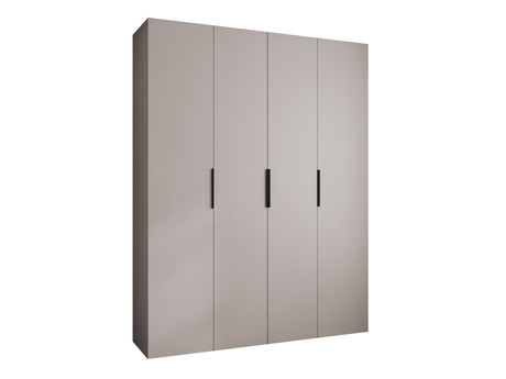 Gardróbszekrény Szafa COMO 4 170/180/190/200 (gł.40/50), Szín: Kasmír, Fogantyú színe: Fekete, Fiókok: Igen, Szélesség: 190 cm, Mélység: 42 cm