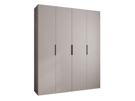 Gardróbszekrény Szafa COMO 4 170/180/190/200 (gł.40/50), Szín: Kasmír, Fogantyú színe: Fekete, Fiókok: Igen, Szélesség: 200 cm, Mélység: 52 cm