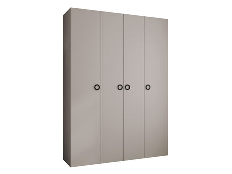 Gardróbszekrény Szafa COMO 1 170/180/190/200 (gł.42.52), Szín: Kasmír, Fogantyú színe: Fekete, Fiókok: Igen, Szélesség: 180 cm, Mélység: 42 cm