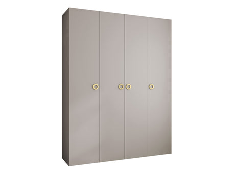 Gardróbszekrény Szafa COMO 1 170/180/190/200 (gł.42.52), Szín: Kasmír, Fogantyú színe: Aranysárga, Fiókok: Igen, Szélesség: 190 cm, Mélység: 42 cm