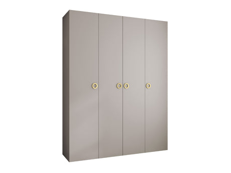 Gardróbszekrény Szafa COMO 1 170/180/190/200 (gł.42.52), Szín: Kasmír, Fogantyú színe: Aranysárga, Fiókok: Igen, Szélesség: 190 cm, Mélység: 52 cm