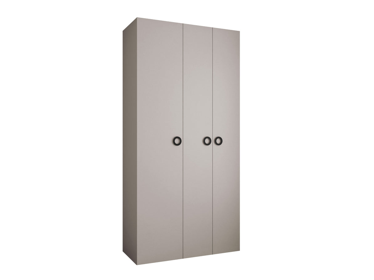 Gardróbszekrény Szafa COMO 1 120/130/140/150/160 (gł.42/52), Szín: Kasmír, Fogantyú színe: Fekete, Fiókok: Igen, Szélesség: 120 cm, Mélység: 52 cm