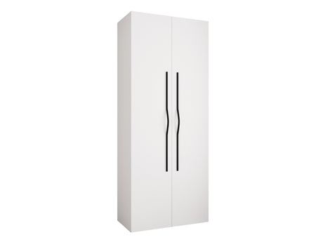 Gardróbszekrény Szafa COMO 2 100 (gł.40), Szín: Fehér, Fogantyú színe: Fekete, Fiókok: Igen, Szélesség: 100 cm, Mélység: 42 cm