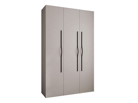 Gardróbszekrény Szafa COMO 2 120/130/140/150/160 (gł.40/50), Szín: Kasmír, Fogantyú színe: Fekete, Fiókok: Igen, Szélesség: 150 cm, Mélység: 42 cm