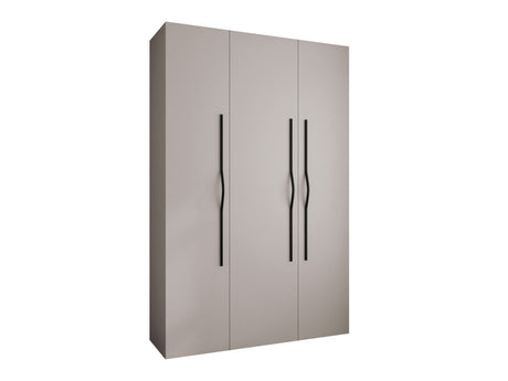 Gardróbszekrény Szafa COMO 2 120/130/140/150/160 (gł.40/50), Szín: Kasmír, Fogantyú színe: Fekete, Fiókok: Igen, Szélesség: 160 cm, Mélység: 52 cm