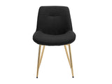 Szék készlet Krzesło MUZ/DC/1084/GL (2szt), Szín: Fekete 4214998