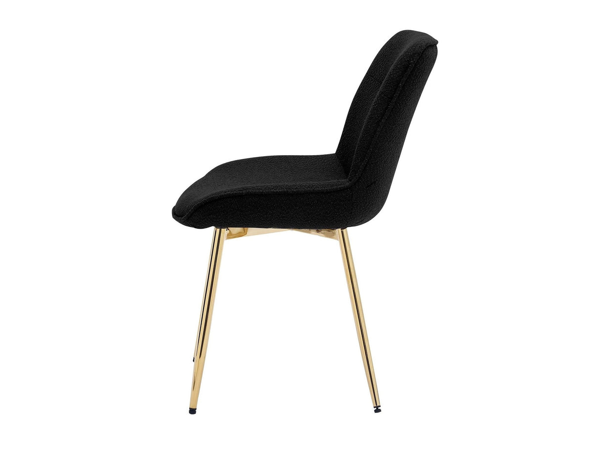 Szék készlet Krzesło MUZ/DC/1084/GL (2szt), Szín: Fekete 4214999