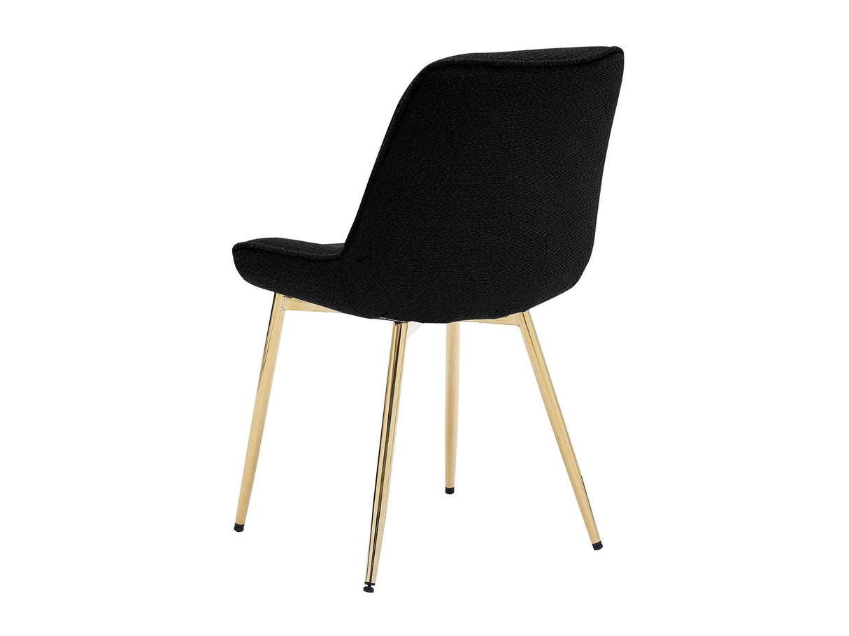 Szék készlet Krzesło MUZ/DC/1084/GL (2szt), Szín: Fekete 4215000