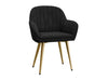 Szék készlet Krzesło MUZ/DC/1278/GL (2szt), Szín: Fekete 4215088