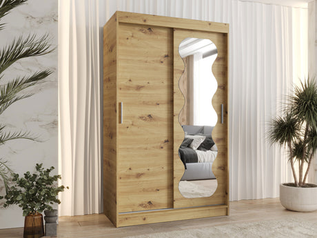 Gardróbszekrény Szafa SPOTI, Szín: Artisan tölgy, Fiókok: Nem, Szélesség: 120 cm