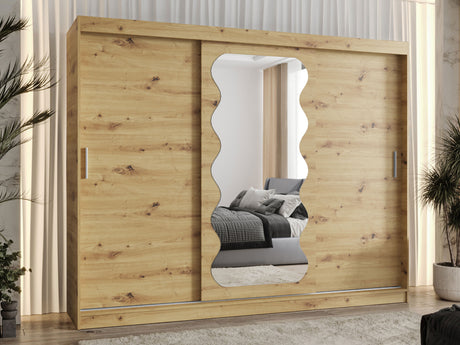 Gardróbszekrény Szafa SPOTI, Szín: Artisan tölgy, Fiókok: Nem, Szélesség: 250 cm