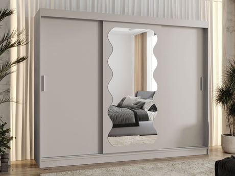 Gardróbszekrény Szafa SPOTI, Szín: Kasmír, Fiókok: Igen, Szélesség: 250 cm