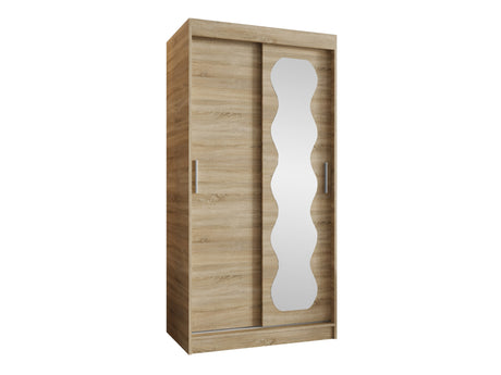 Gardróbszekrény Szafa SPOTI, Szín: Sonoma tölgy, Fiókok: Nem, Szélesség: 100 cm