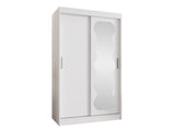 Gardróbszekrény Szafa SPOTI, Szín: Fehér, Fiókok: Nem, Szélesség: 120 cm
