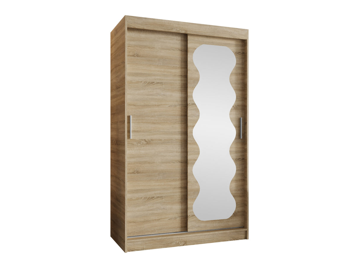 Gardróbszekrény Szafa SPOTI, Szín: Sonoma tölgy, Fiókok: Igen, Szélesség: 120 cm