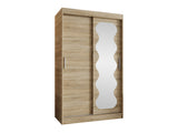 Gardróbszekrény Szafa SPOTI, Szín: Sonoma tölgy, Fiókok: Igen, Szélesség: 120 cm