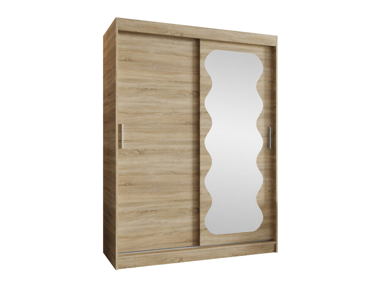 Gardróbszekrény Szafa SPOTI, Szín: Sonoma tölgy, Fiókok: Nem, Szélesség: 150 cm