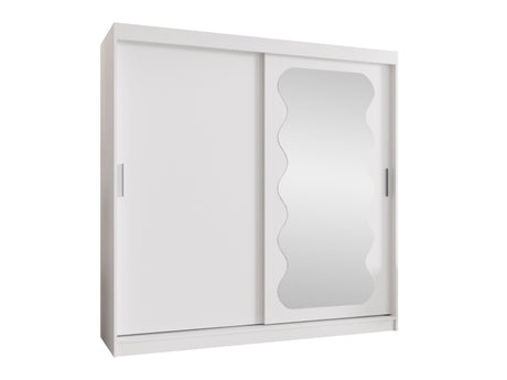 Gardróbszekrény Szafa SPOTI, Szín: Fehér, Fiókok: Nem, Szélesség: 200 cm