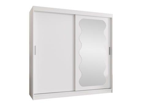 Gardróbszekrény Szafa SPOTI, Szín: Fehér, Fiókok: Igen, Szélesség: 200 cm