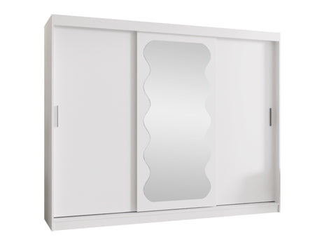 Gardróbszekrény Szafa SPOTI, Szín: Fehér, Fiókok: Nem, Szélesség: 250 cm