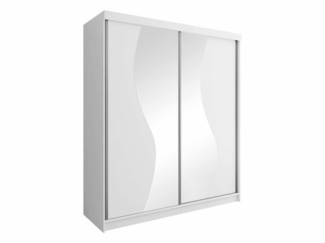 Gardróbszekrény Top 200 I (Sahara 200 I), Szín: Fehér, Led világítás: Ez kék 4222983