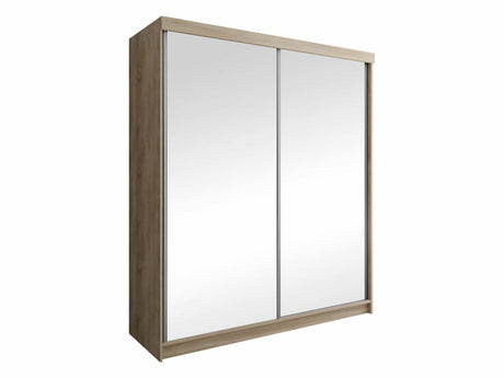 Gardróbszekrény Top 200 II (Sahara 200 II), Szín: Sonoma tölgy, Led világítás: Ez kék 4223110