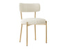 Szék Krzesło MUZ/DC/1176/GL (2szt) Krem-AT02 5903211416170 (Krém)