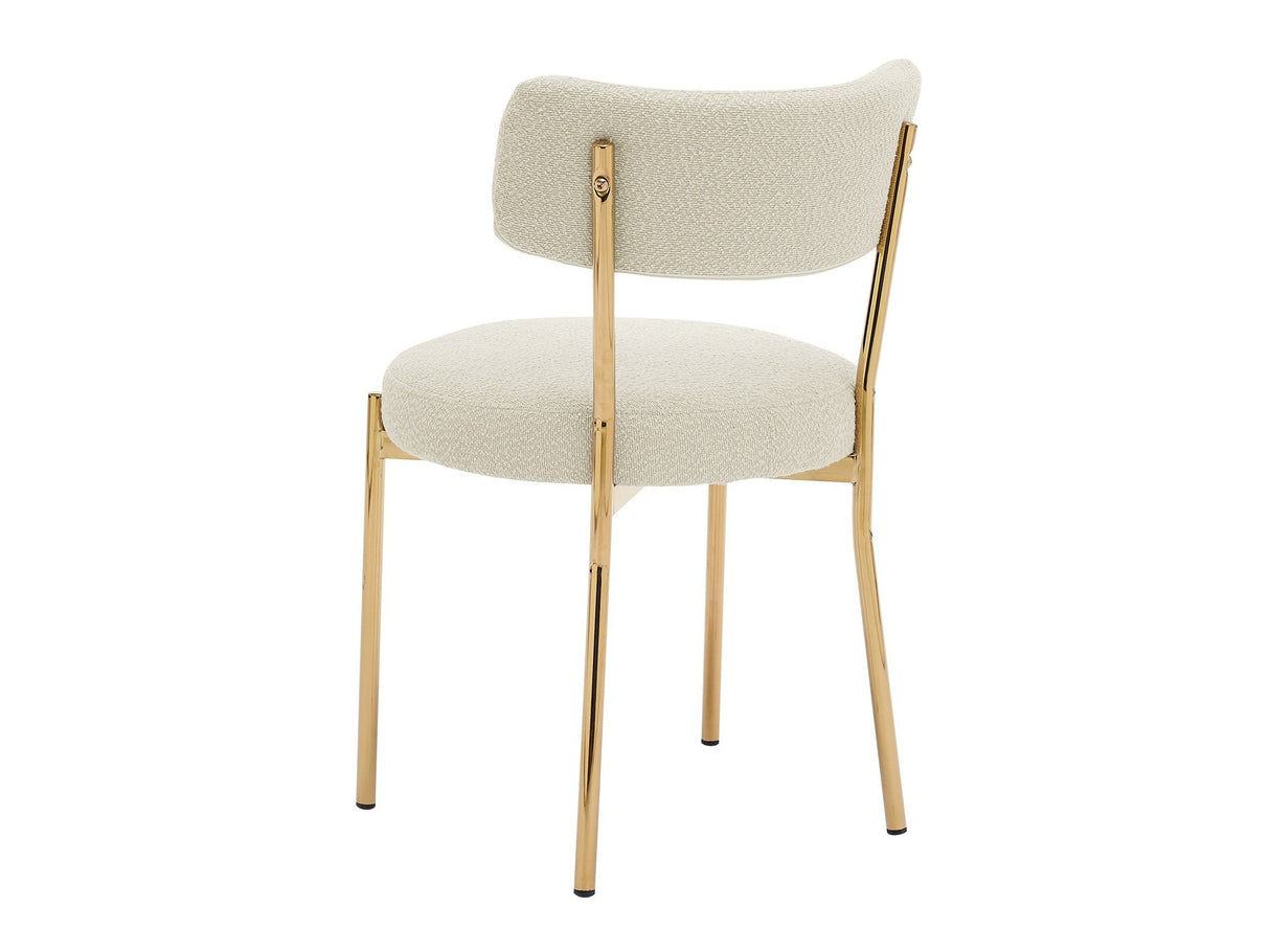 Szék Krzesło MUZ/DC/1176/GL (2szt) Krem-AT02 5903211416170 (Krém)