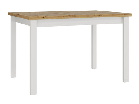 Asztal Stół ALBA 1S LAMINAT Blat: Dąb Artisan / Podst: Biały (Artisan tölgy + Fehér)