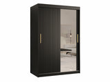 Gardróbszekrény Szafa RIFLO SLIM 2 120 (Towiro) Czarny 5903211254222 (Fekete) 4233620
