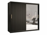Gardróbszekrény Szafa RIFLO SLIM 2 200 (Towiro) Czarny 5903211254260 (Fekete) 4233623