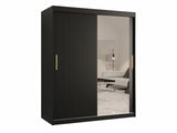 Gardróbszekrény Szafa RIFLO SLIM 2 150 (Towiro) Czarny 5903211254246 (Fekete) 4234746